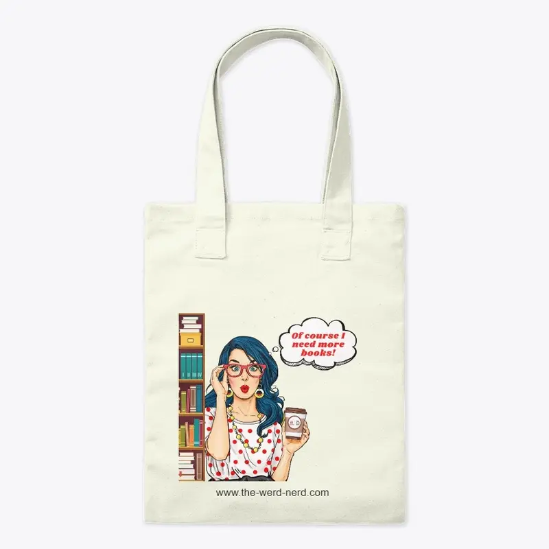 Of course I need more books! Tote