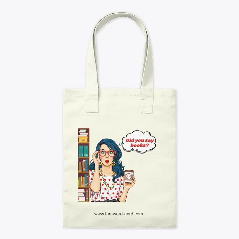 Did you say books? Tote